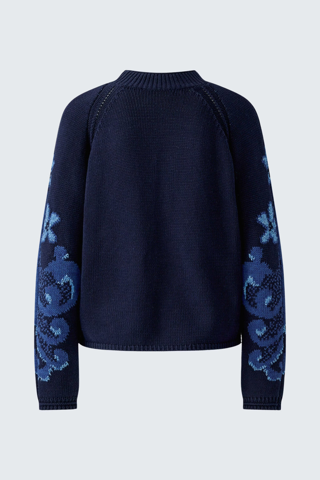 Oui - Blue Pattern Jumper