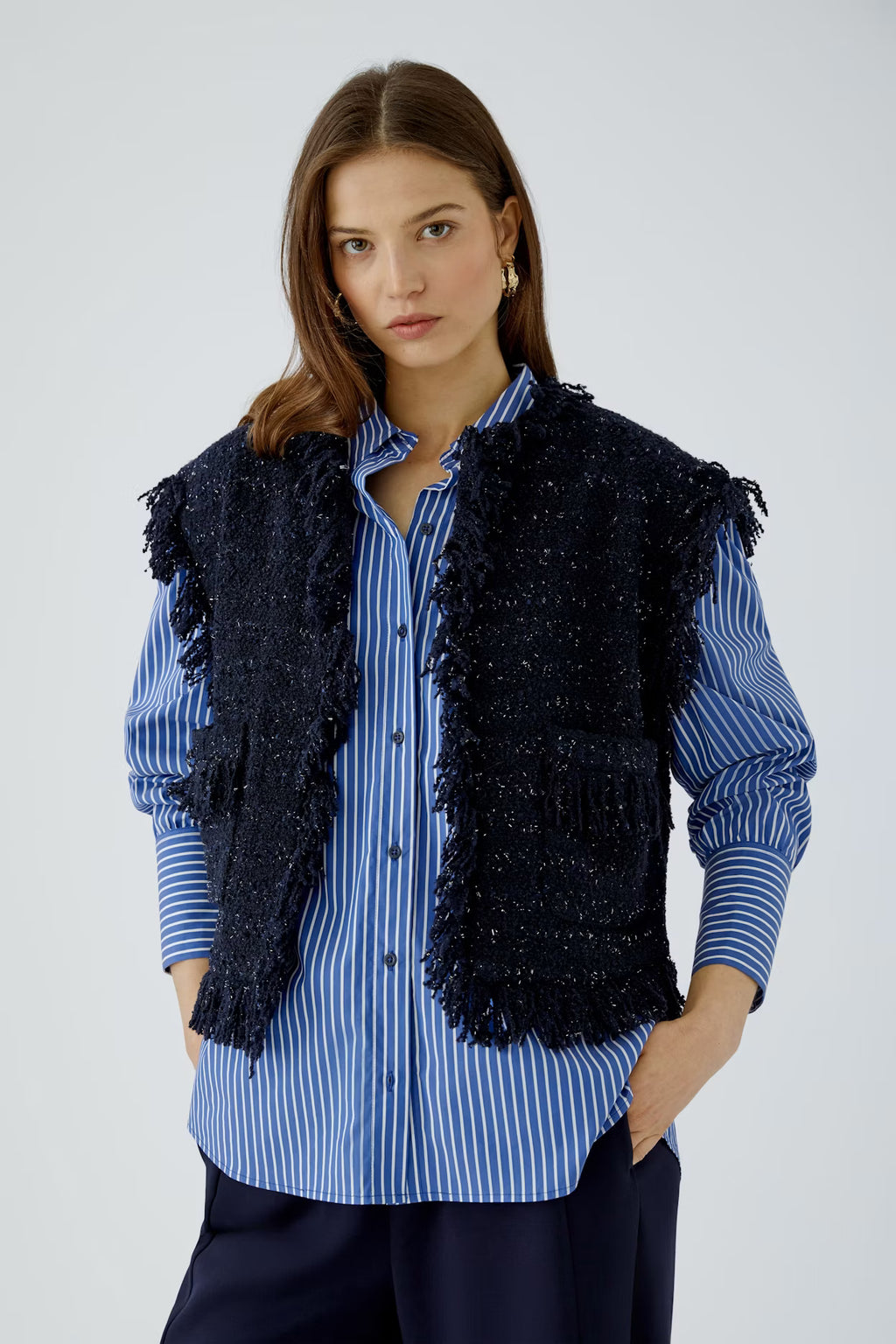 Oui - Blue Waistcoat