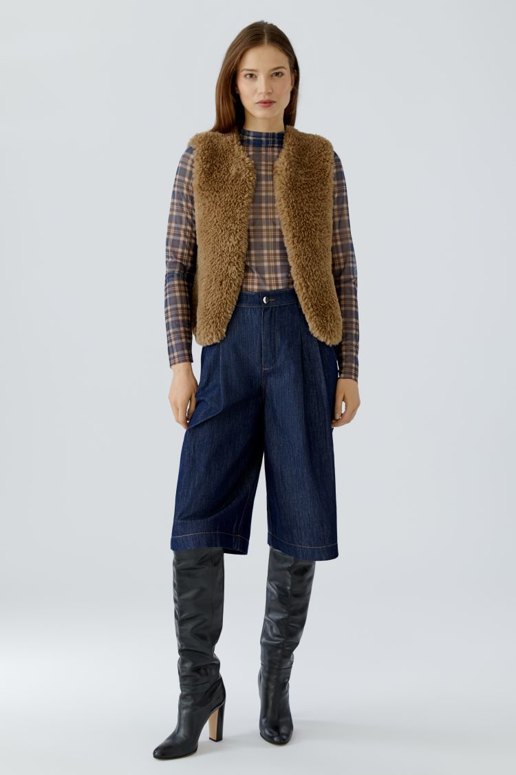Oui - Brown Waistcoat