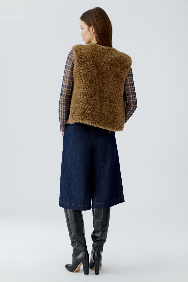 Oui - Brown Waistcoat