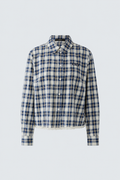 Oui - Blue Check Shirt
