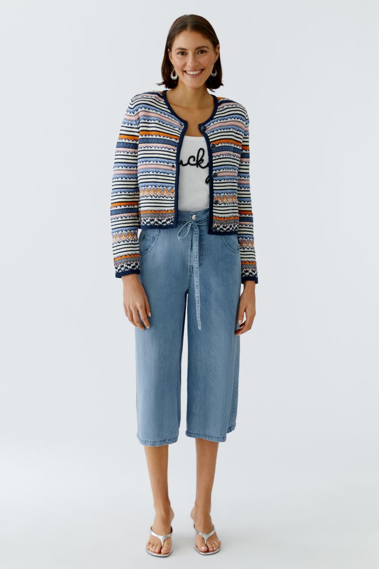 Oui - Cute Blue Cardigan