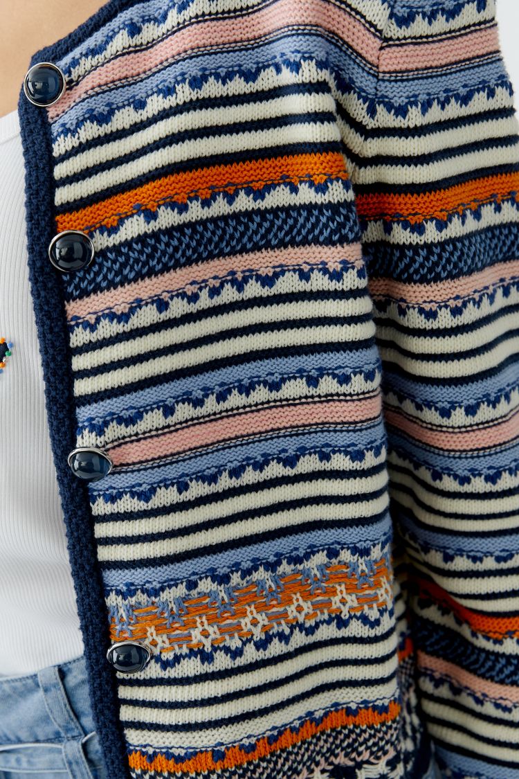 Oui - Cute Blue Cardigan