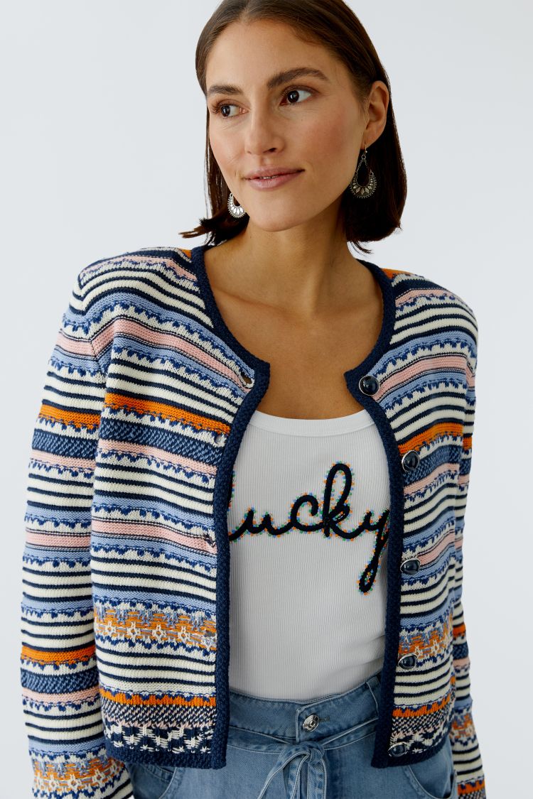 Oui - Cute Blue Cardigan