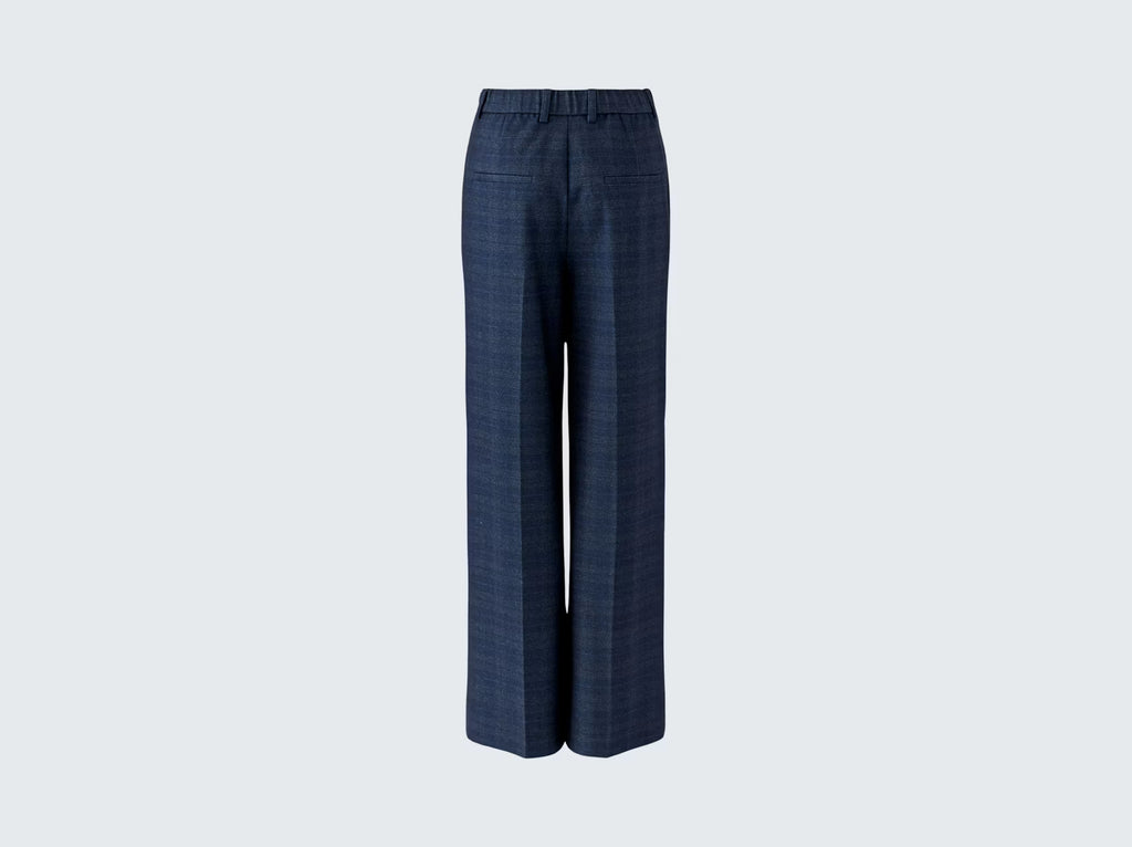 Oui - Dark Blue Grey Pant