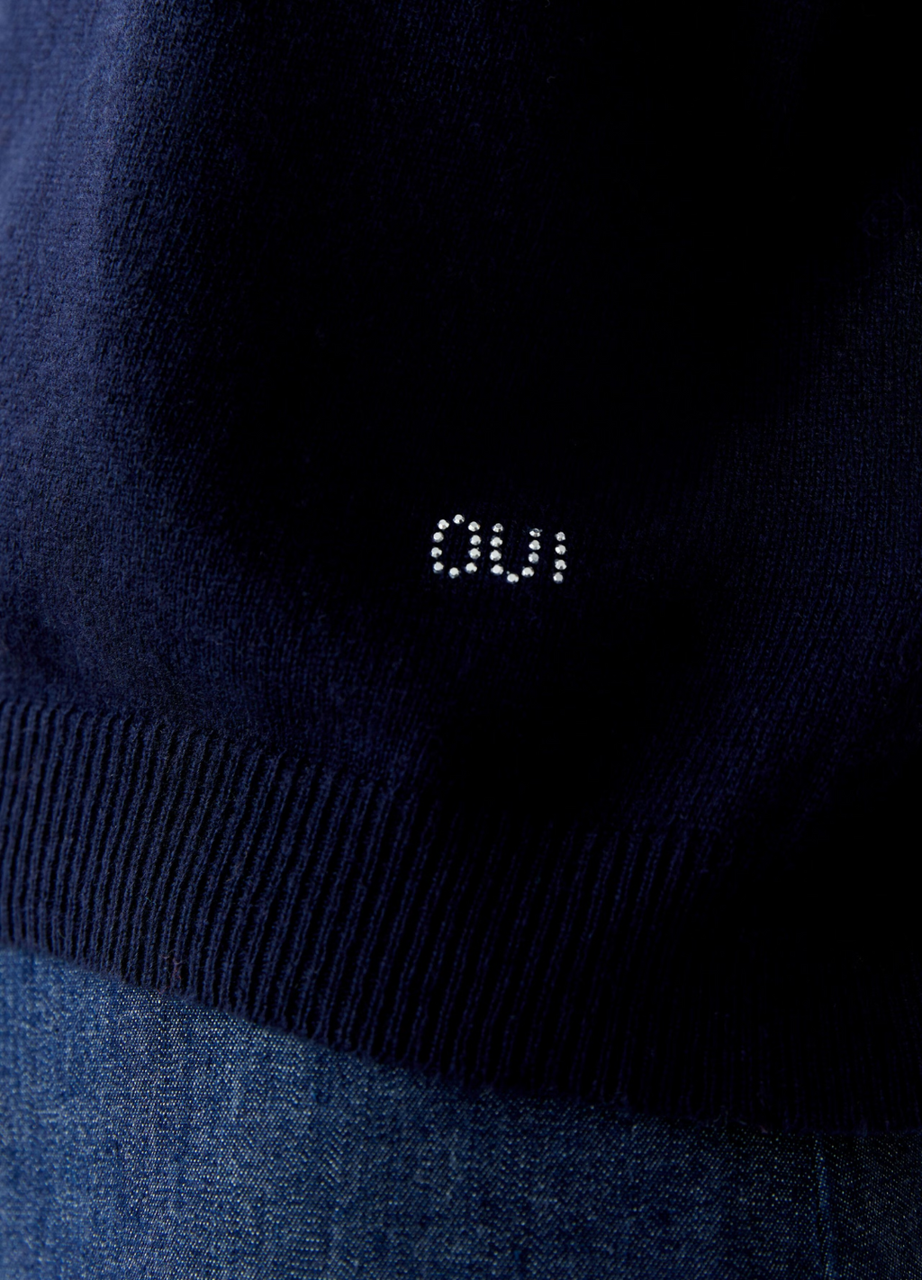 Oui - Dark Blue Jumper