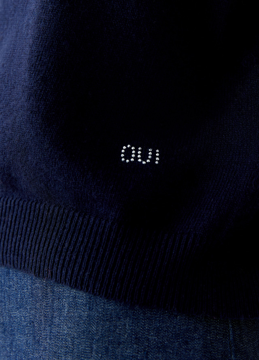 Oui - Dark Blue Jumper