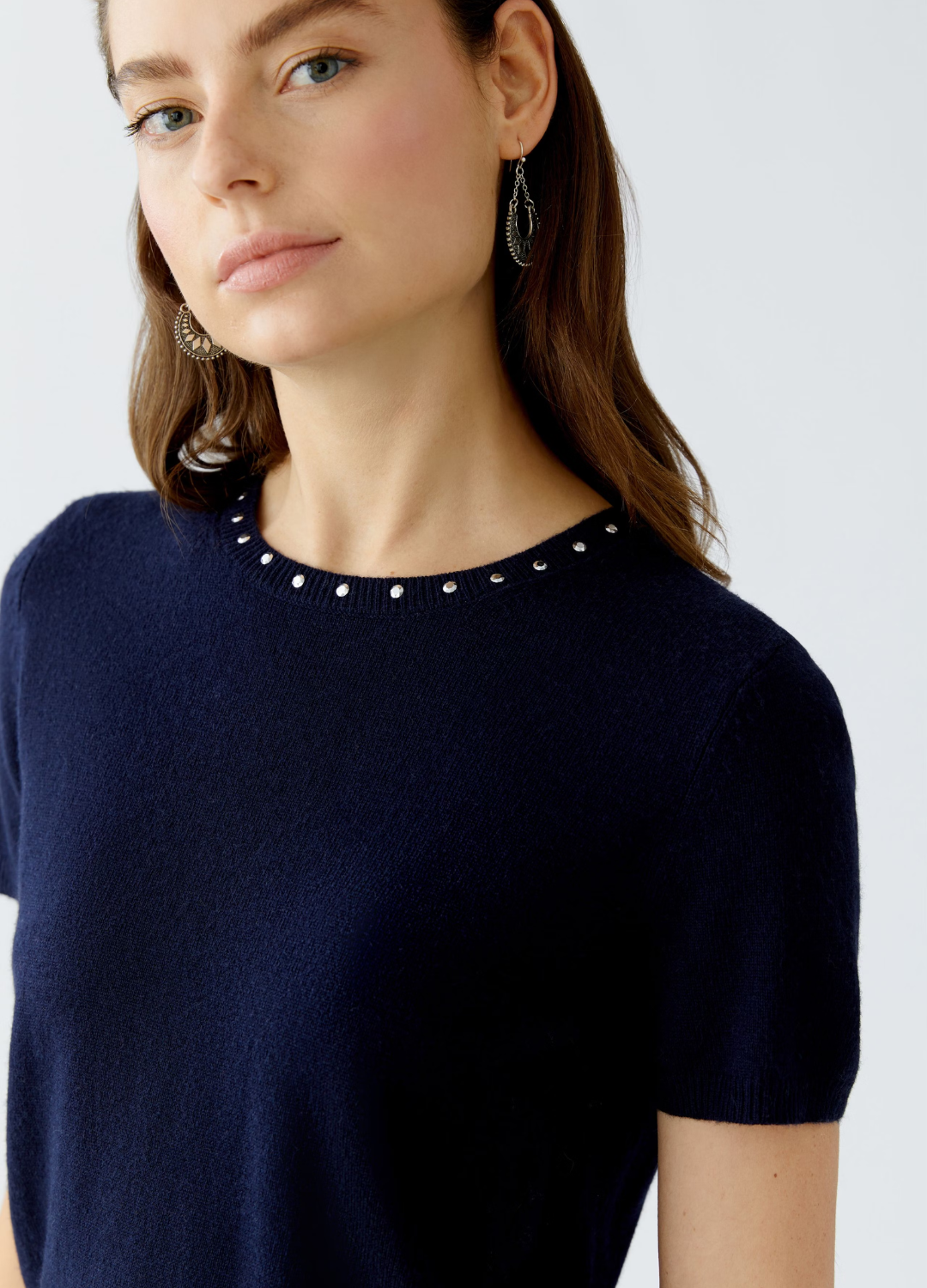 Oui - Dark Blue Jumper