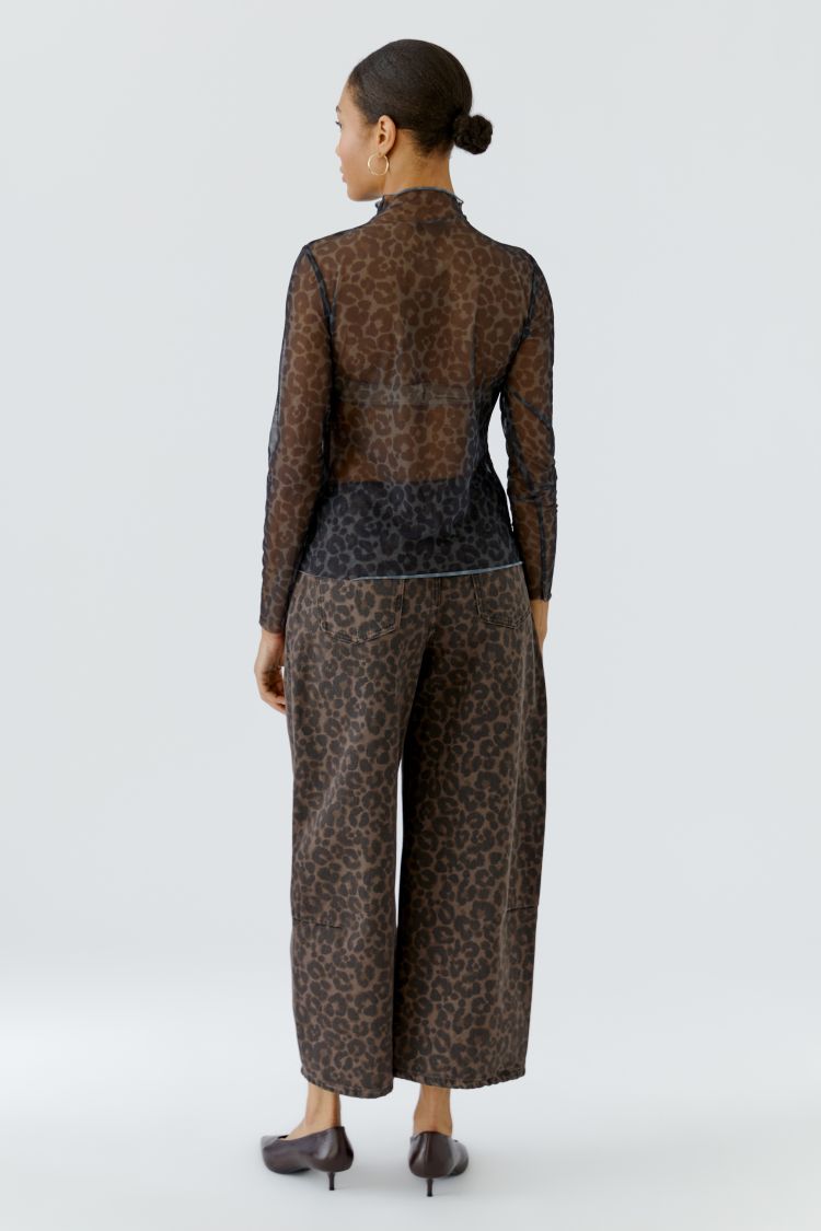 Oui - Dark Brown Longsleeve