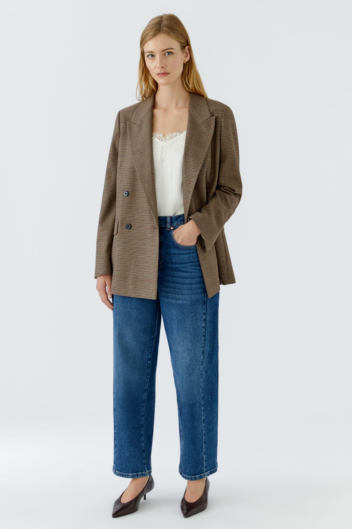 Oui - Double Breast Urban Blazer