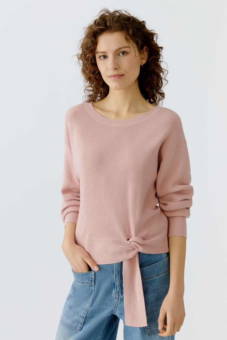 Oui - Dusty Rose Jumper