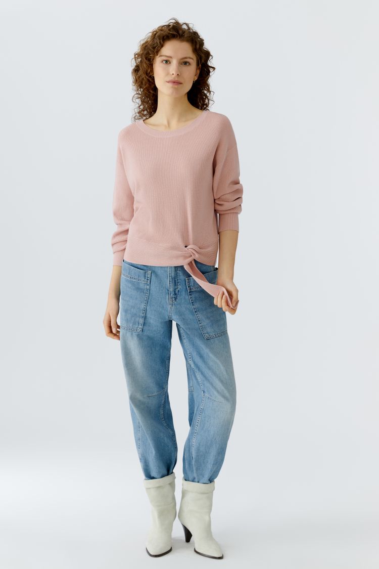 Oui - Dusty Rose Jumper