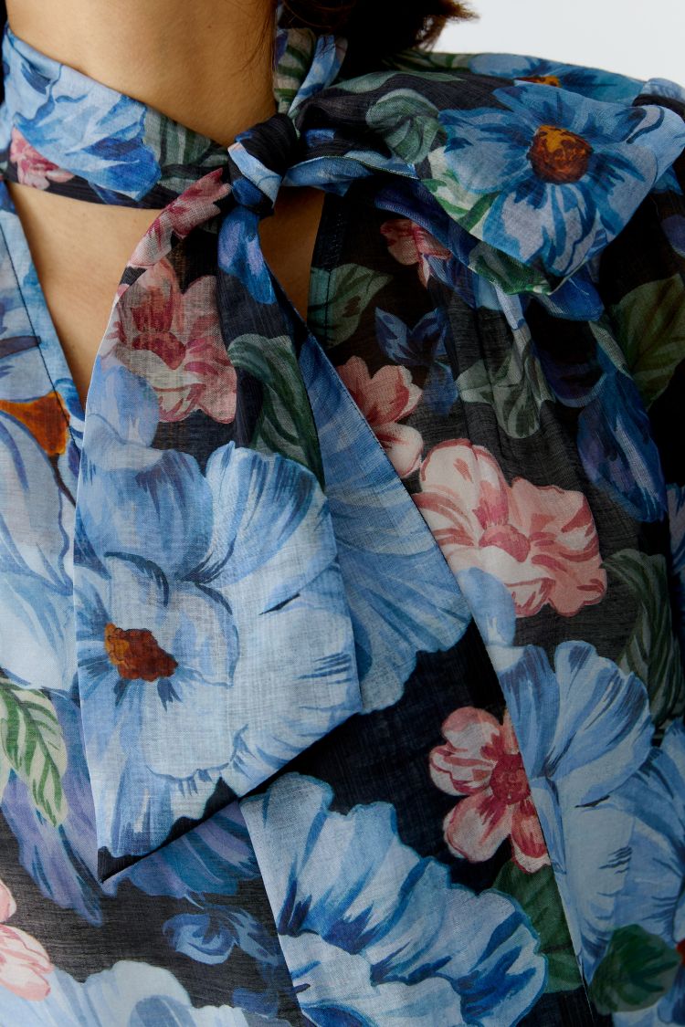 Oui - Floral Blue Blouse