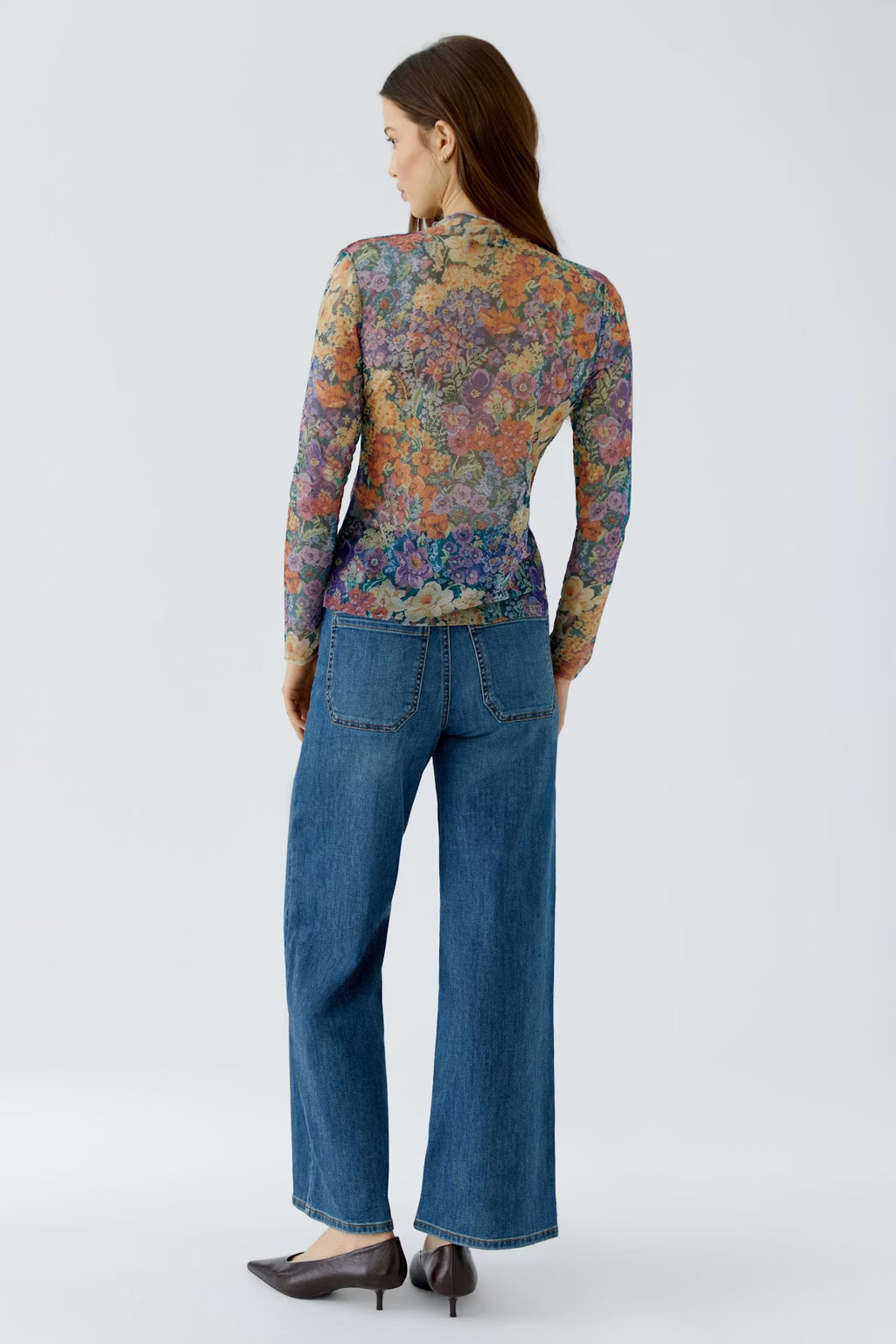 Oui - Multi Print Longsleeve