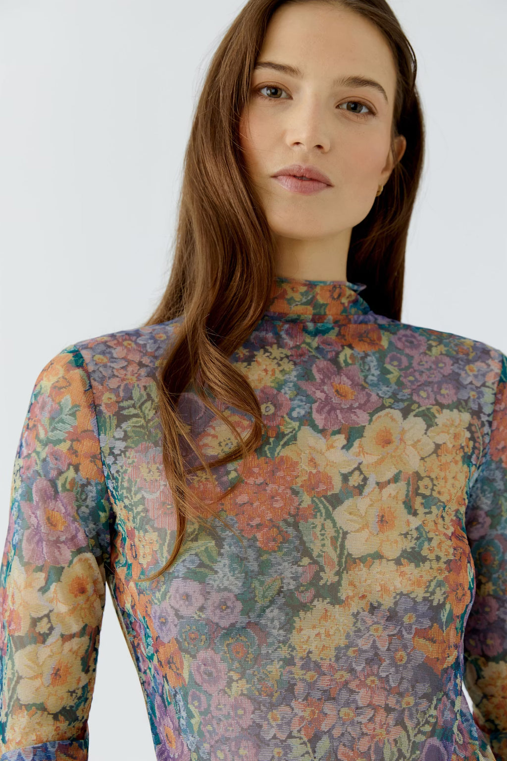 Oui - Multi Print Longsleeve