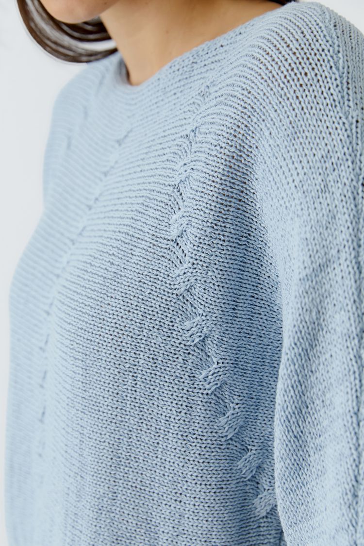Oui - Kentucky Blue Knit
