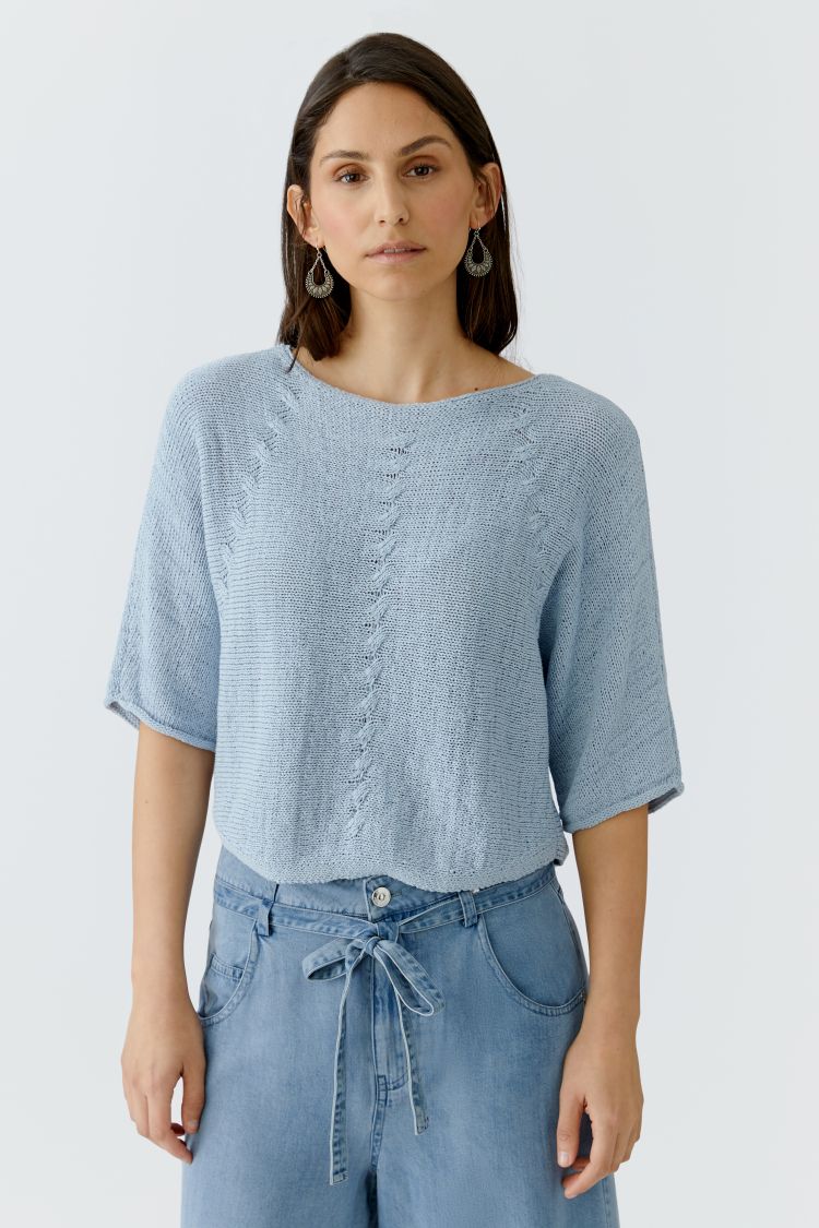 Oui - Kentucky Blue Knit