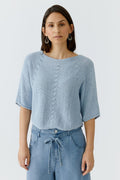 Oui - Kentucky Blue Knit