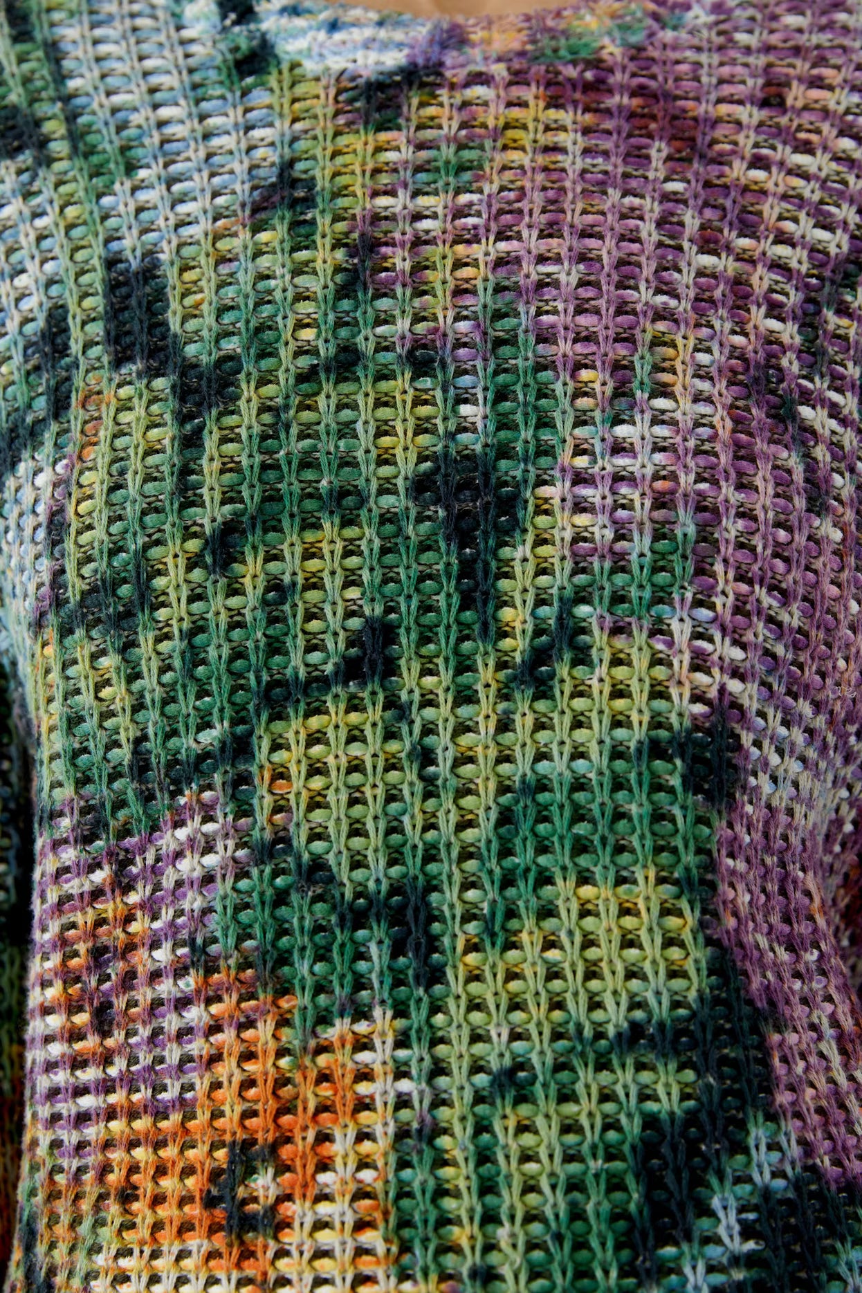 Oui - Multi Print Knit