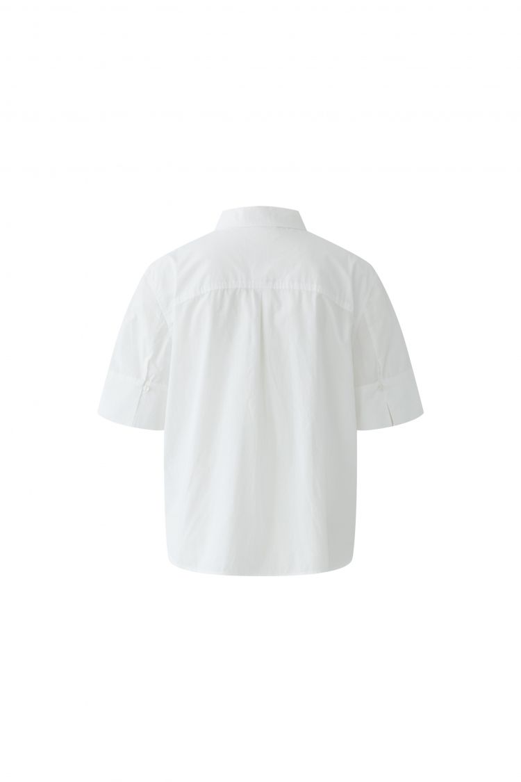 Oui - Optic Floral Patch Blouse