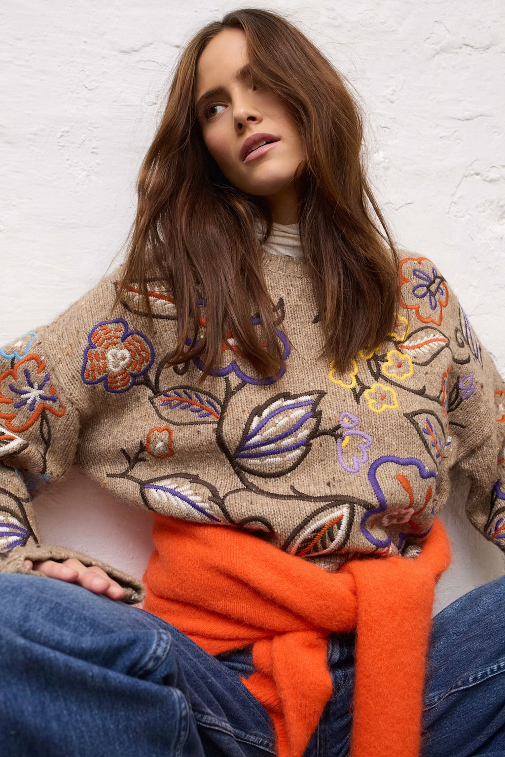 Oui - Orangeade Knit