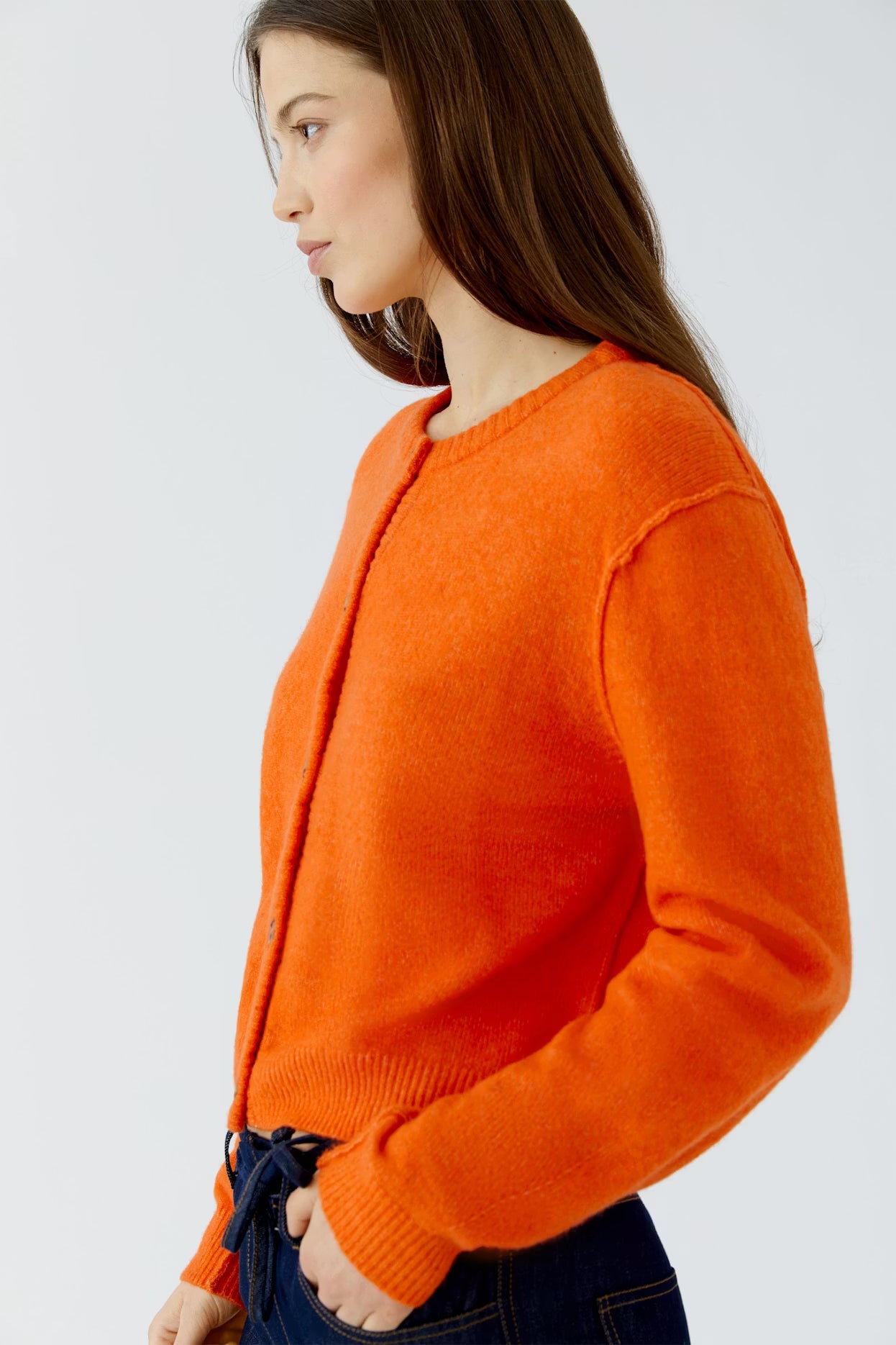 Oui - Orangeade Cardigan