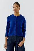 Oui - Royal Blue Cardigan