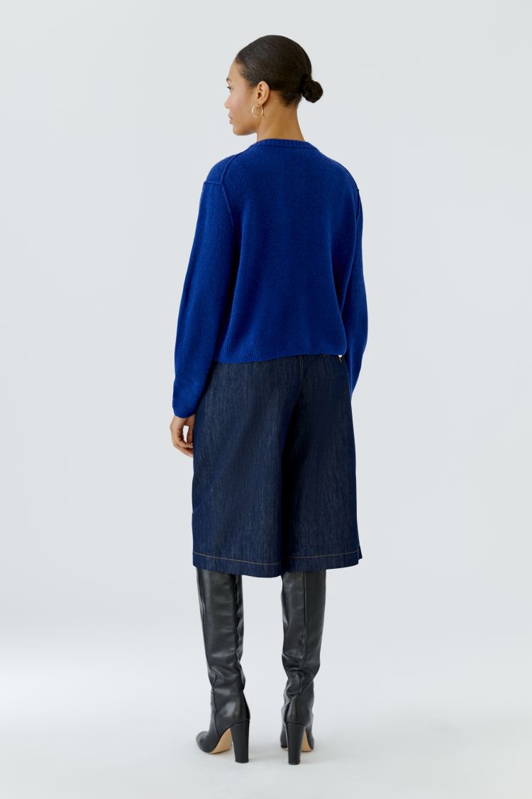 Oui - Royal Blue Cardigan
