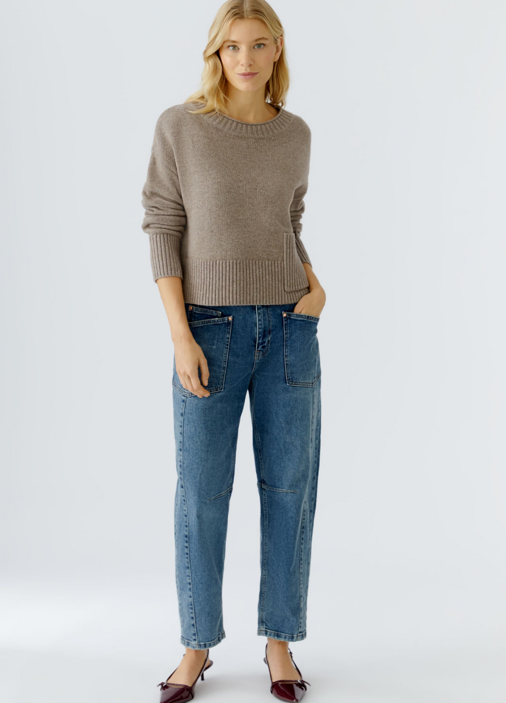 Oui - Smokey Pocket Jumper