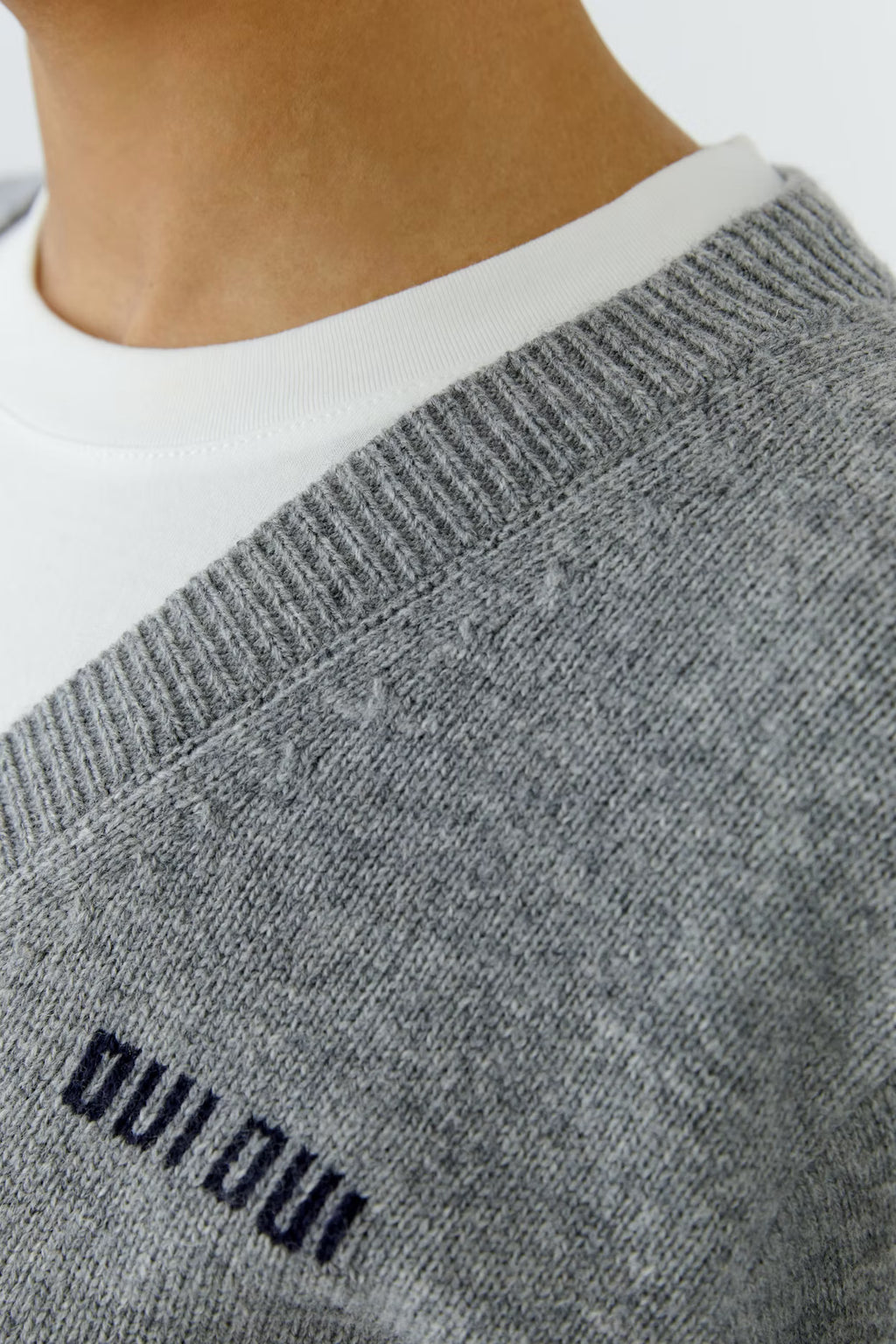Oui - Steel Grey Jumper