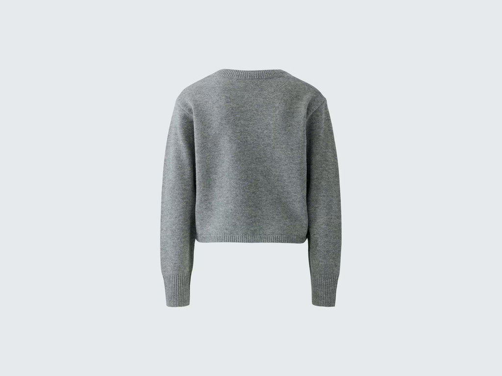 Oui - Steel Grey Jumper