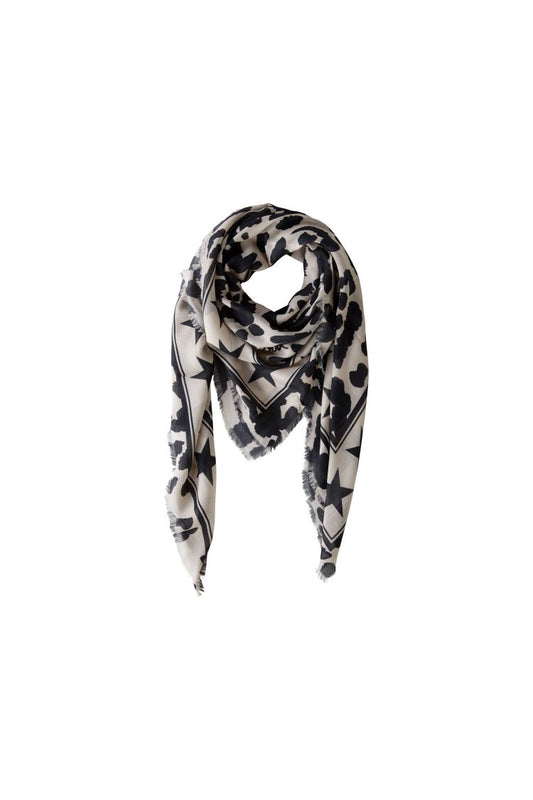 Oui - Stone Print Scarf