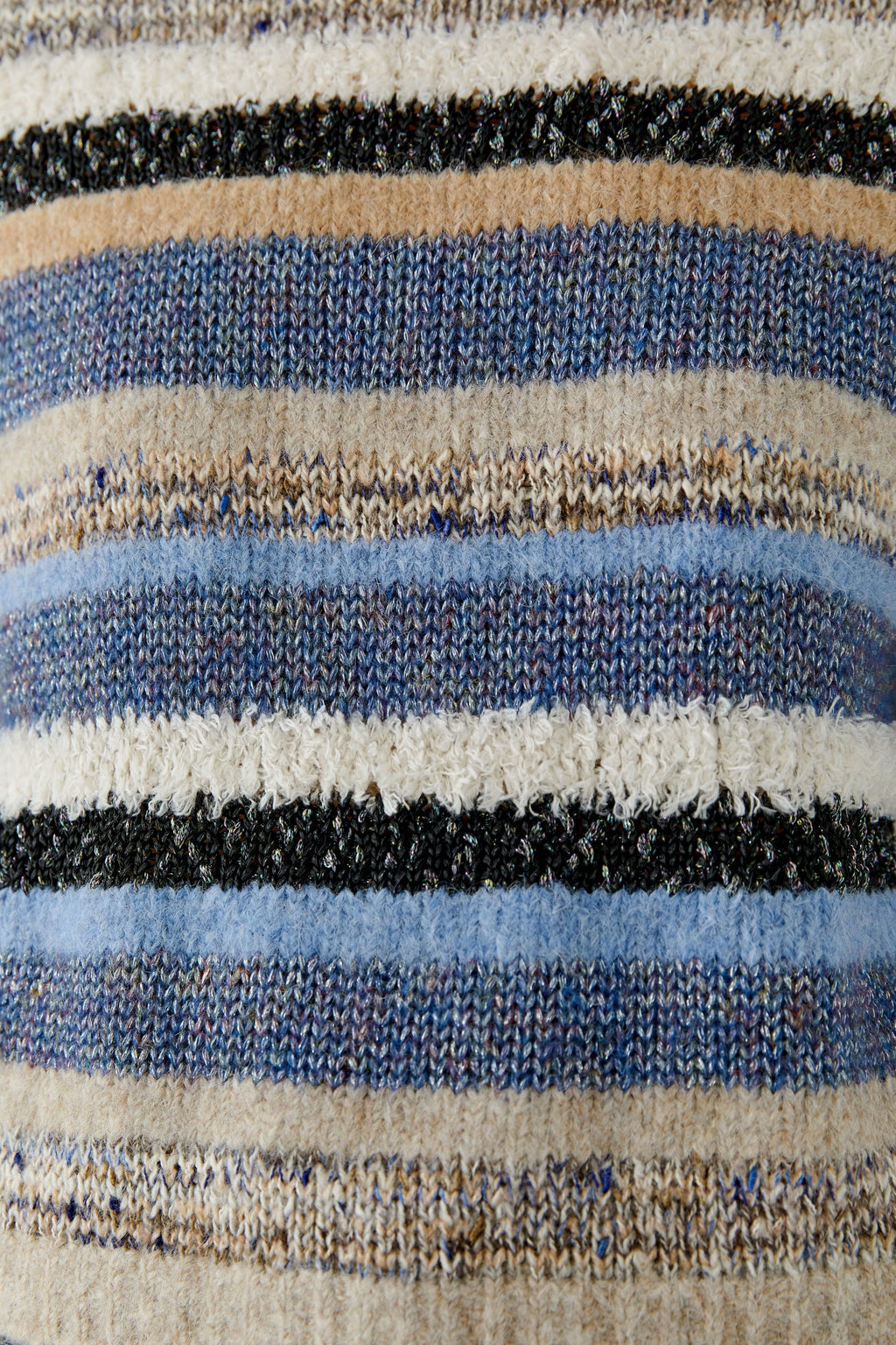 Oui - Stripe Yarn Jumper
