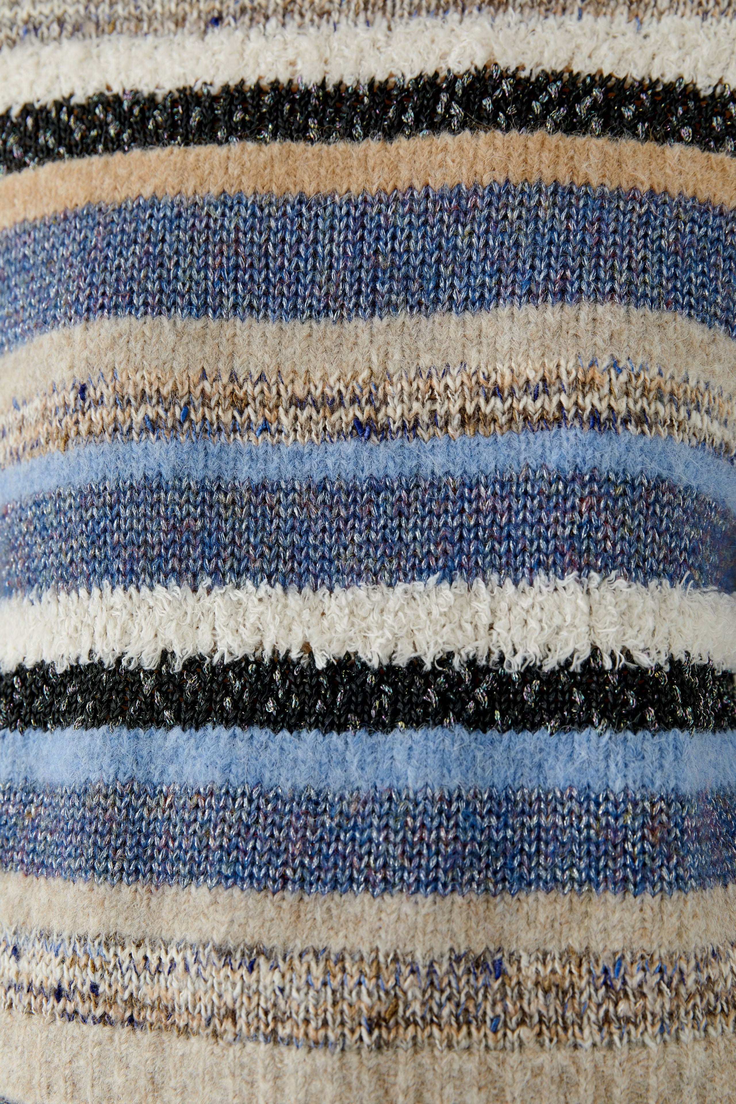 Oui - Stripe Yarn Jumper