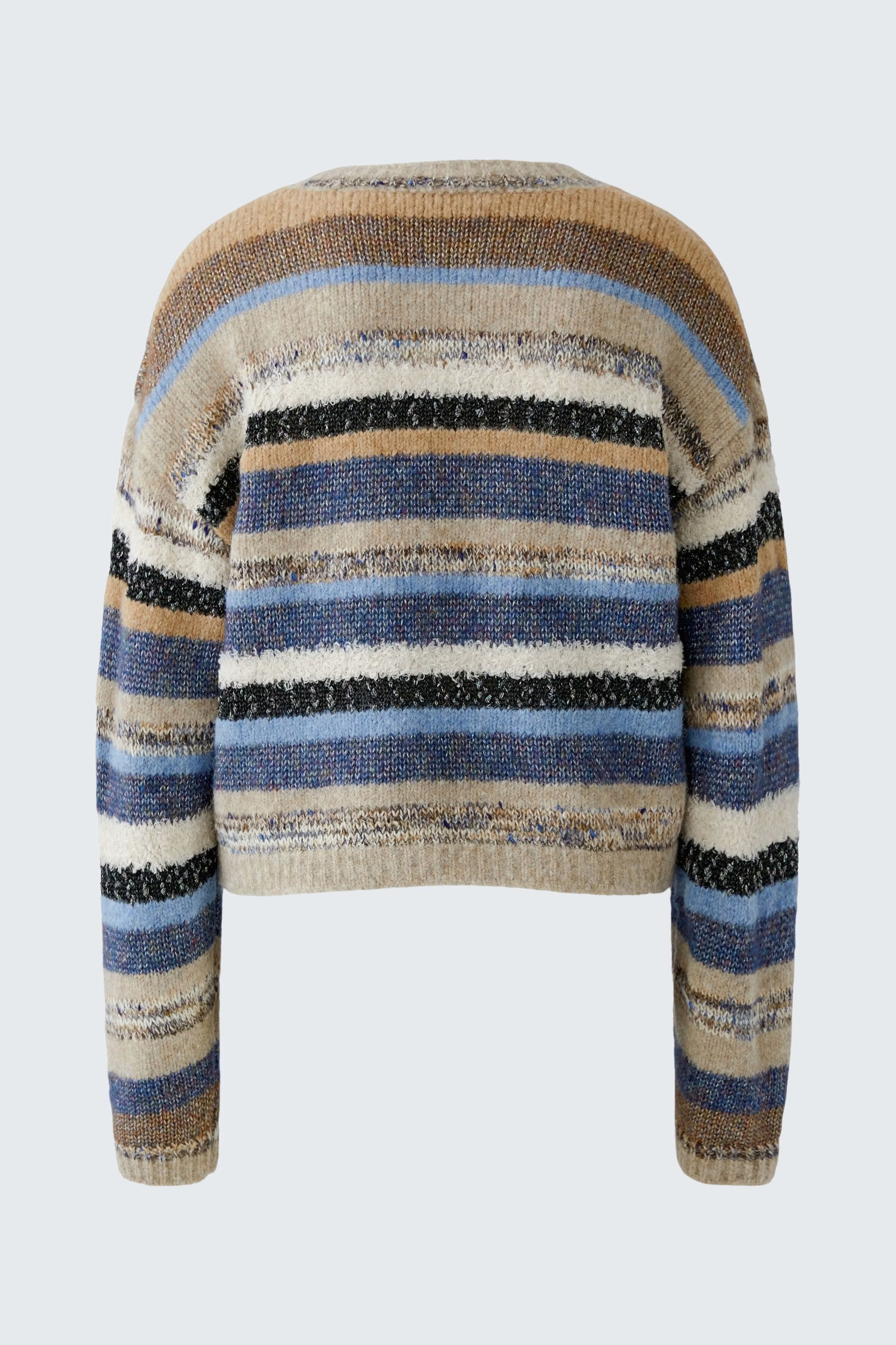 Oui - Stripe Yarn Jumper