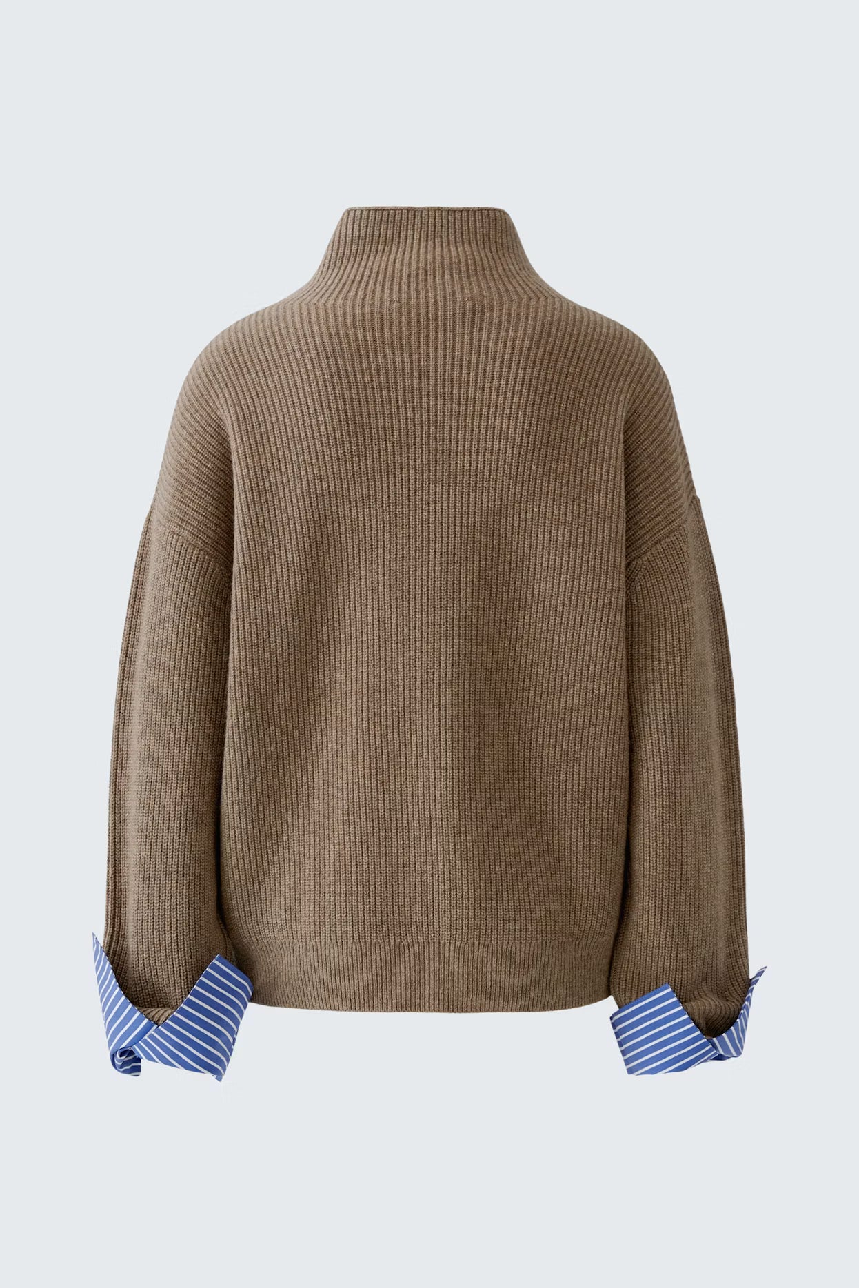 Oui - Taupe Shirt Jumper
