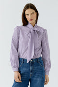 Oui - Violet Blouse