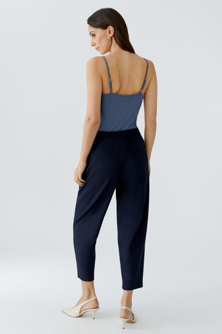Oui - Navy Trouser