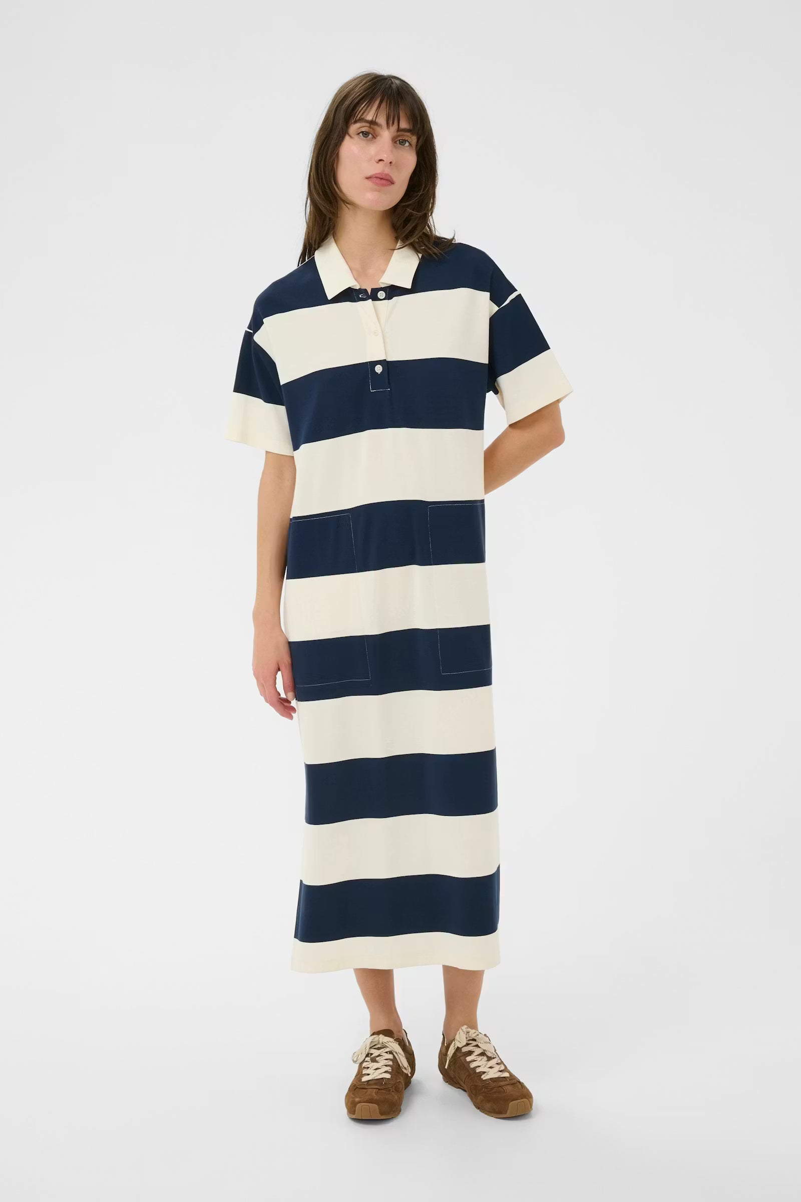 Part Two - Alise After Midnight Stripe Dress