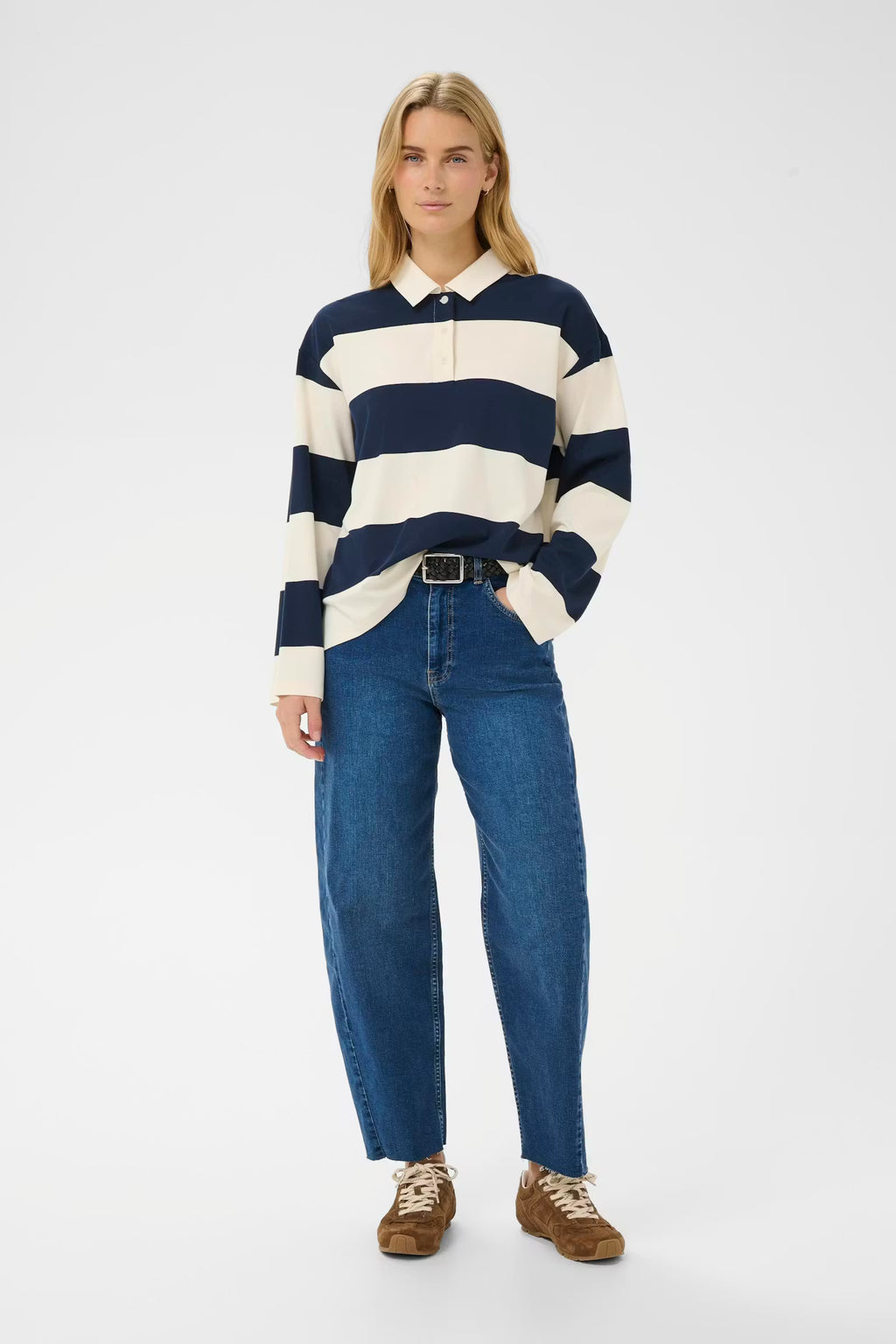 Part Two - Amari After Midnight Stripe T-Shirt