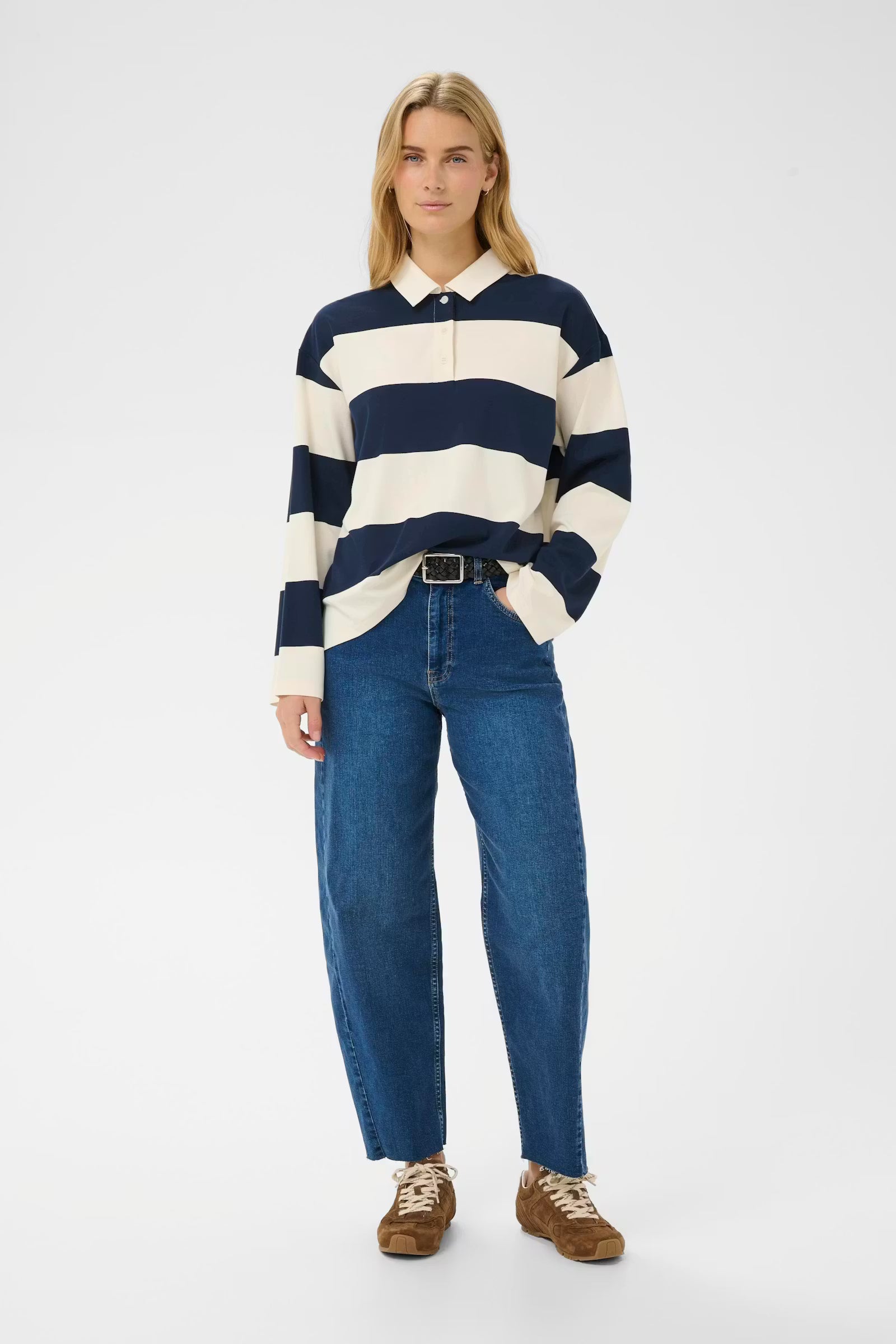 Part Two - Amari After Midnight Stripe T-Shirt