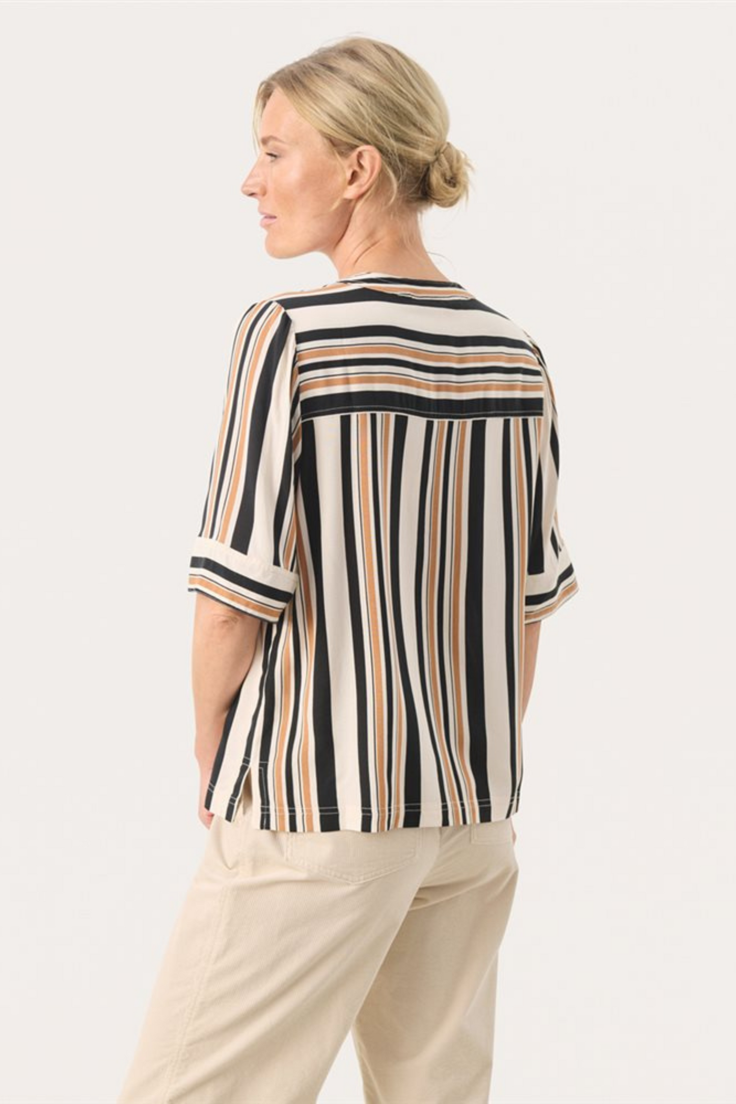 Josefina Brown Sugar Relaxed Shirt