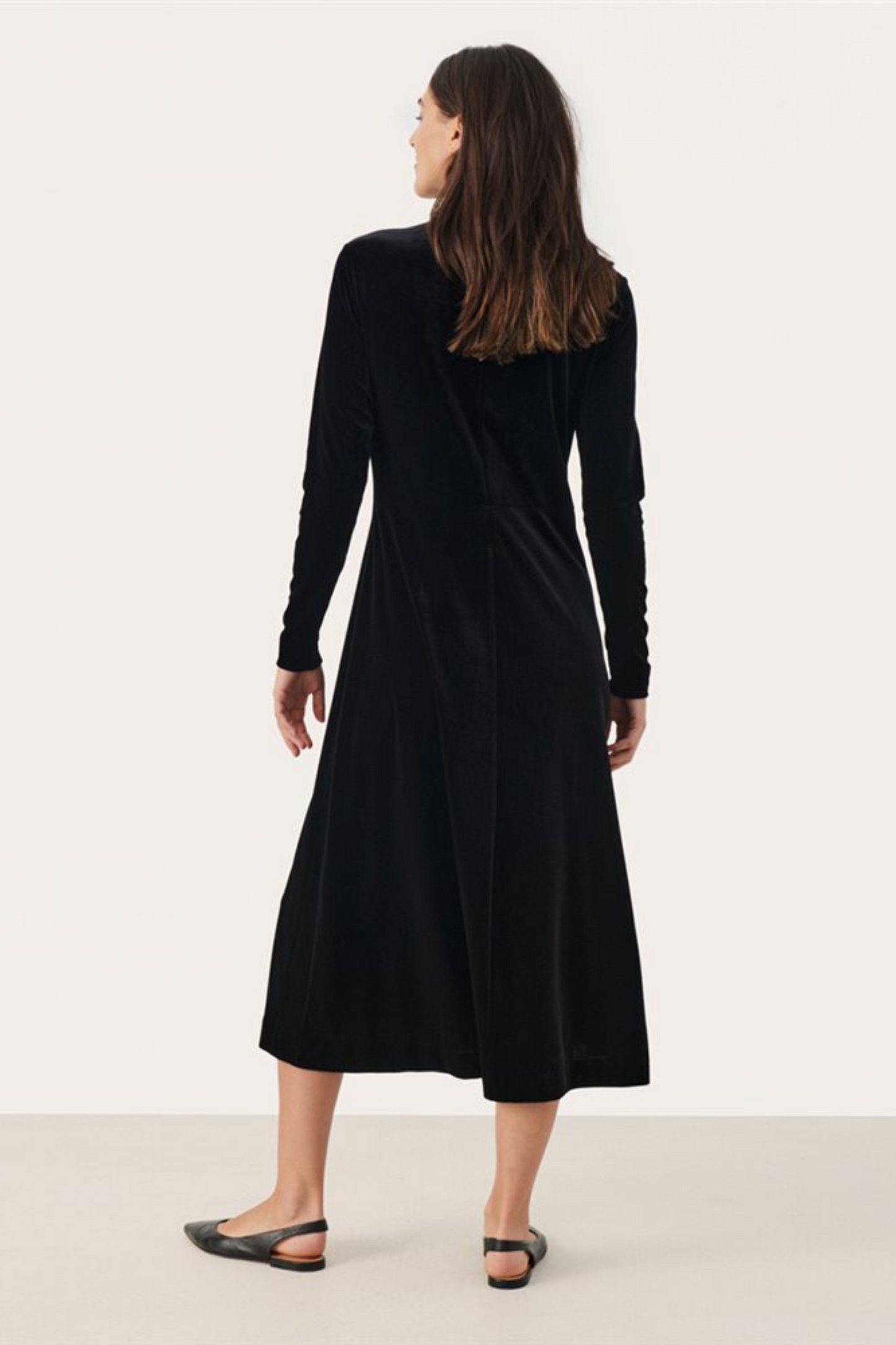 Part Tw- Black Velvet Dana Dress