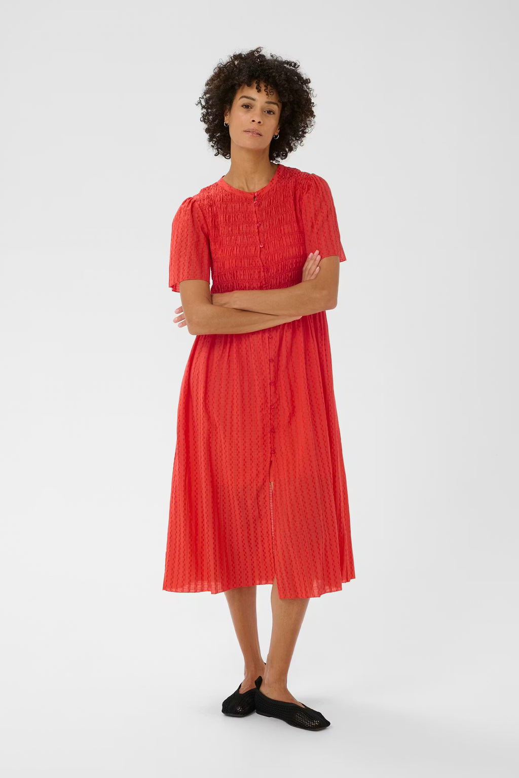 Part Two - Anella Poppy Red Dress