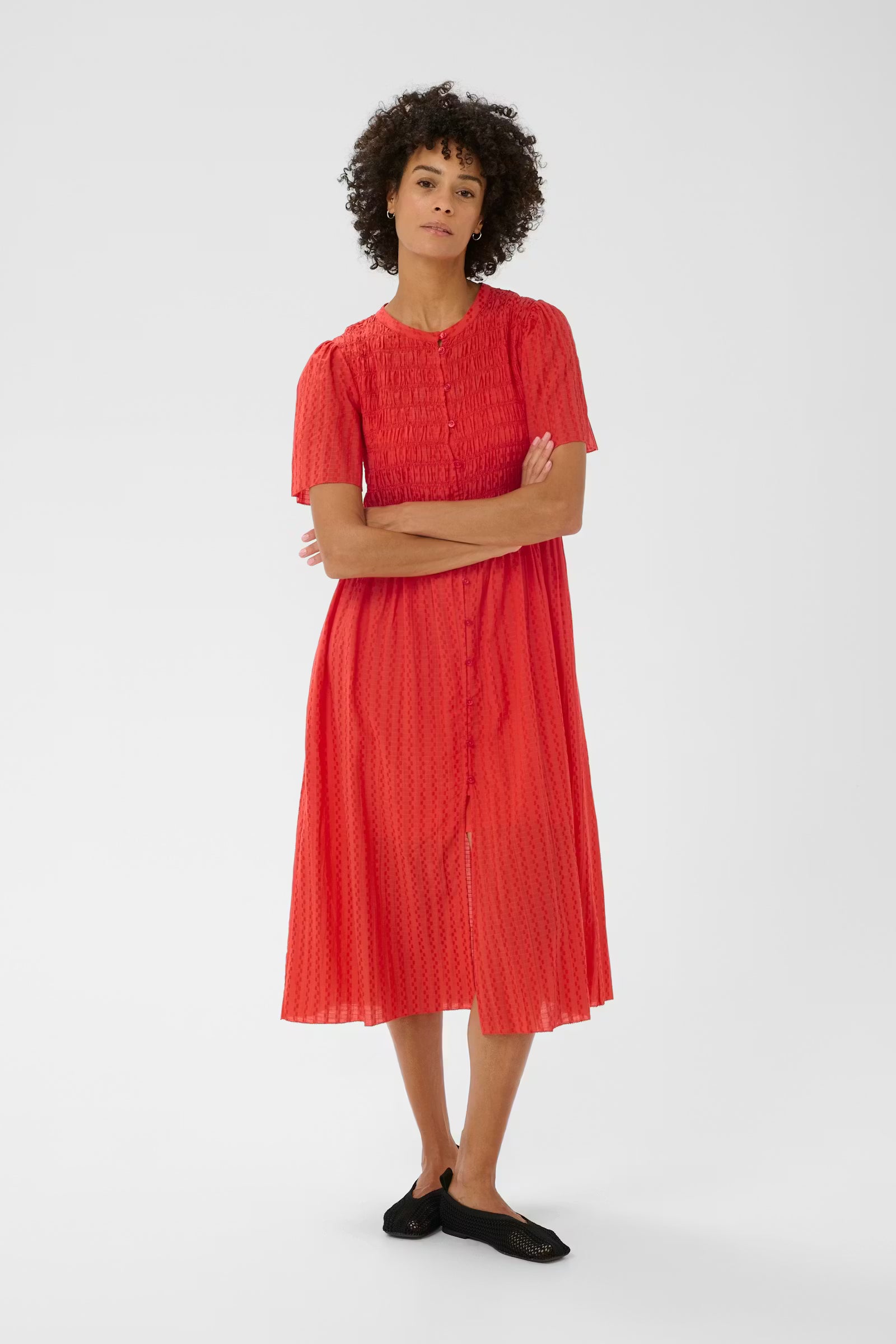 Part Two - Anella Poppy Red Dress