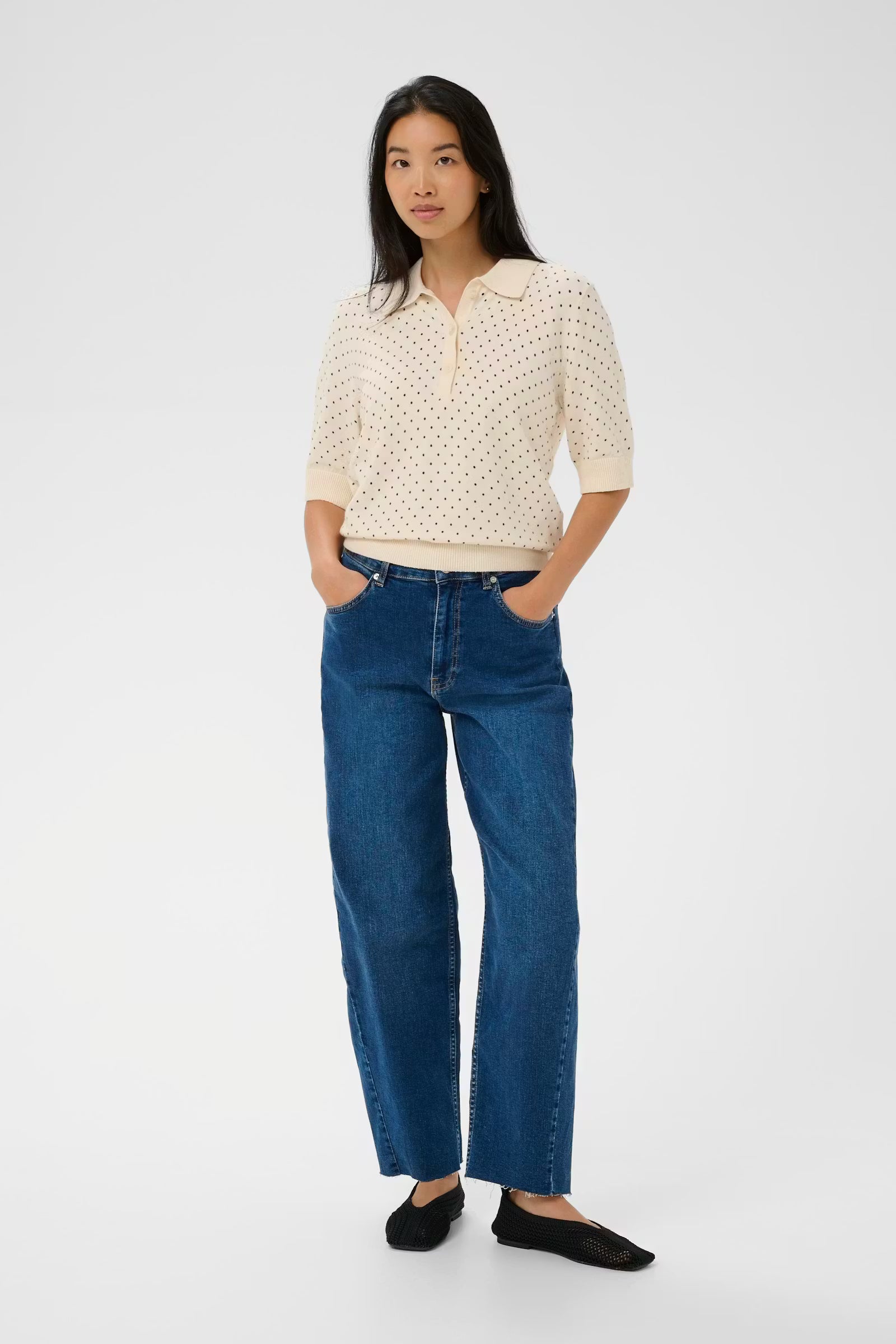 Part Two - Anetti Dark Navy Top