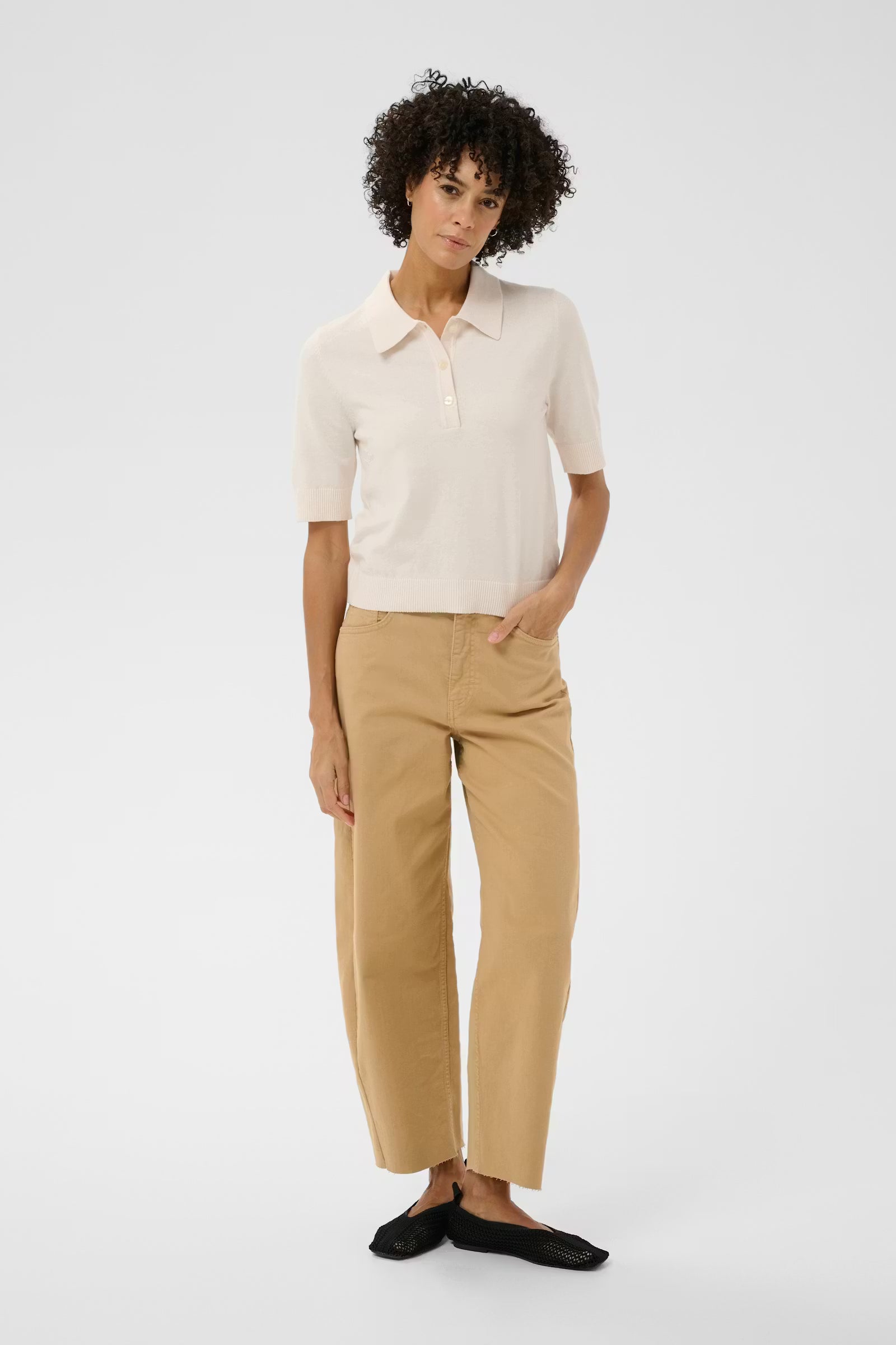 Part Two - Anetti Whitecap Grey Top