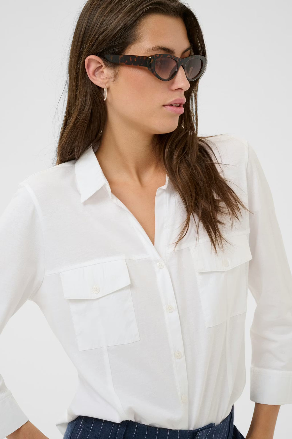 Part Two - Anise Bright White Shirt