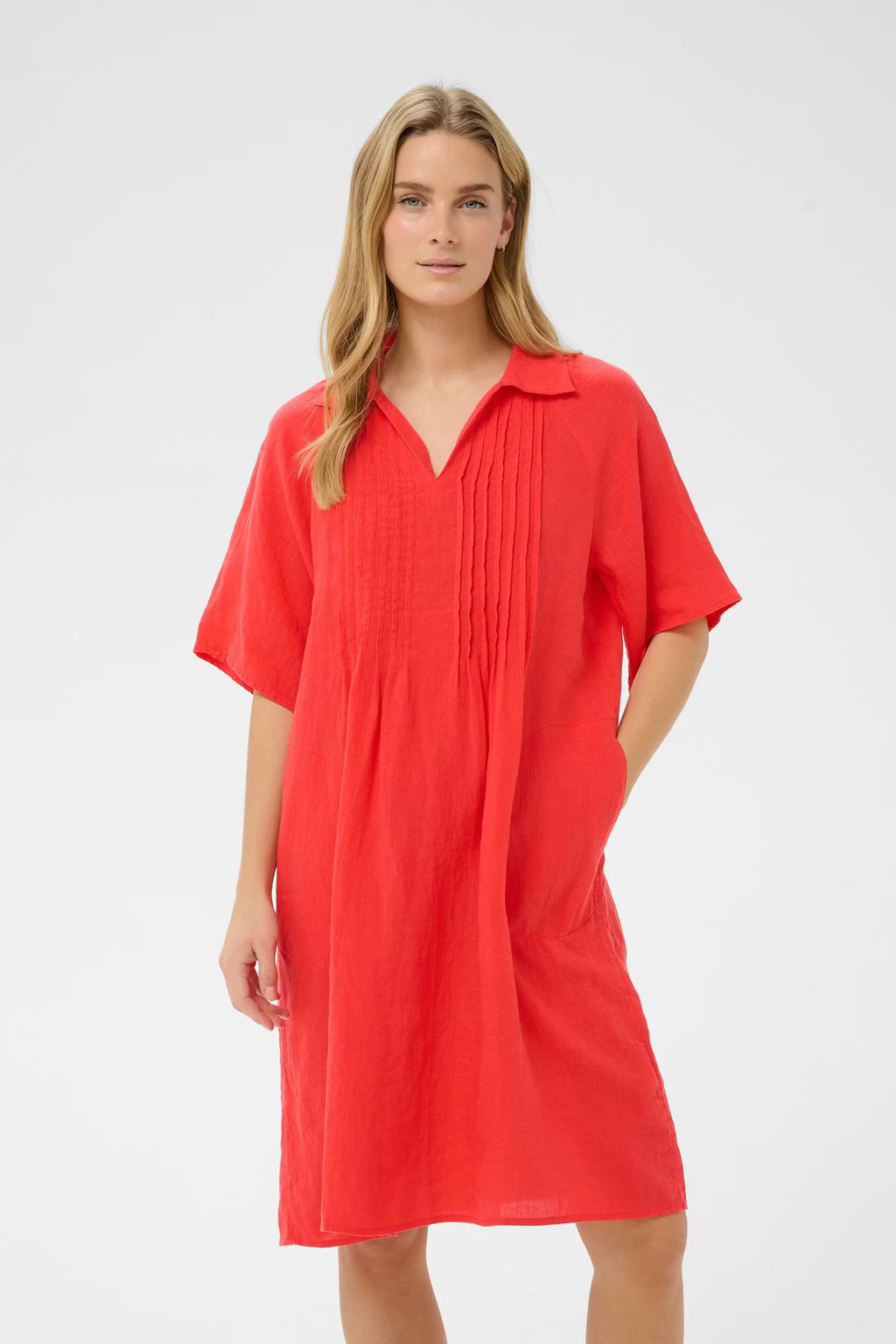Part Two - Ayla Poppy Red Dress