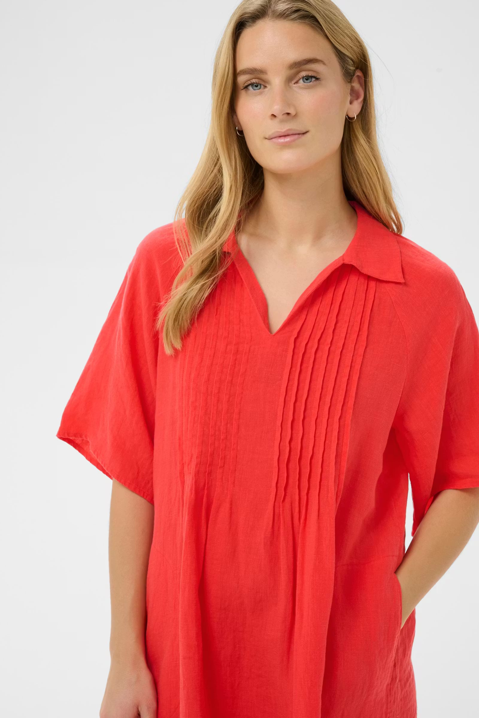 Part Two - Ayla Poppy Red Dress